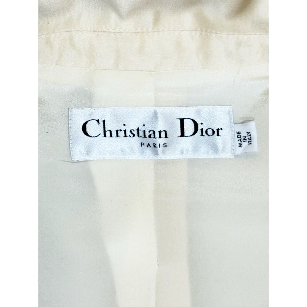 Christian Dior $4,100 Bar Vest In Ivory Size 34 EU 0-2 US XS - Picture 4 of 12